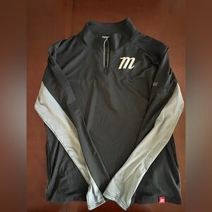 Youth Large (10-12) Marucci Quarter zip  pullove